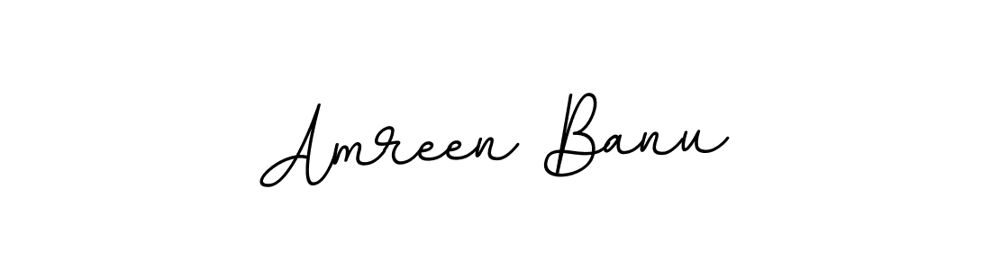 if you are searching for the best signature style for your name Amreen Banu. so please give up your signature search. here we have designed multiple signature styles  using BallpointsItalic-DORy9. Amreen Banu signature style 11 images and pictures png