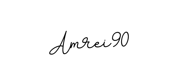 Make a beautiful signature design for name Amrei90. With this signature (BallpointsItalic-DORy9) style, you can create a handwritten signature for free. Amrei90 signature style 11 images and pictures png