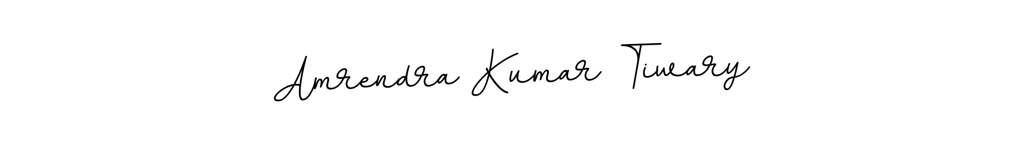 Make a beautiful signature design for name Amrendra Kumar Tiwary. With this signature (BallpointsItalic-DORy9) style, you can create a handwritten signature for free. Amrendra Kumar Tiwary signature style 11 images and pictures png