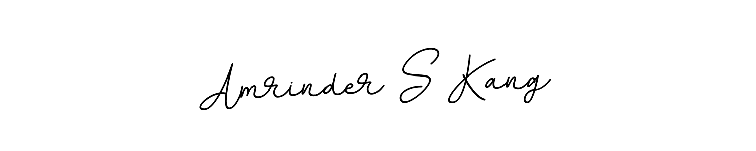 Use a signature maker to create a handwritten signature online. With this signature software, you can design (BallpointsItalic-DORy9) your own signature for name Amrinder S Kang. Amrinder S Kang signature style 11 images and pictures png