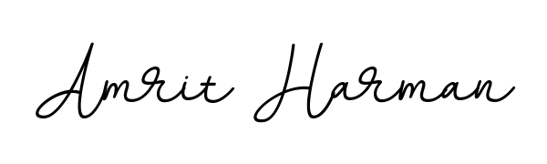 Designed for modern professionals: Amrit Harman name signature crafted with BallpointsItalic-DORy9 script. Ready for digital PDF workflows. Amrit Harman signature style 11 images and pictures png