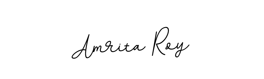 How to make Amrita Roy name signature. Use BallpointsItalic-DORy9 style for creating short signs online. This is the latest handwritten sign. Amrita Roy signature style 11 images and pictures png