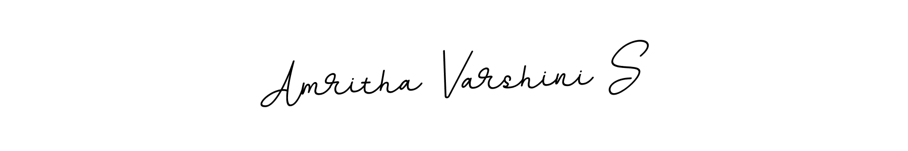 Make a short Amritha Varshini S signature style. Manage your documents anywhere anytime using BallpointsItalic-DORy9. Create and add eSignatures, submit forms, share and send files easily. Amritha Varshini S signature style 11 images and pictures png
