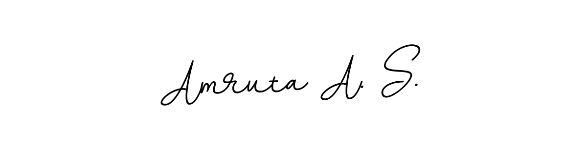 Make a short Amruta A. S. signature style. Manage your documents anywhere anytime using BallpointsItalic-DORy9. Create and add eSignatures, submit forms, share and send files easily. Amruta A. S. signature style 11 images and pictures png
