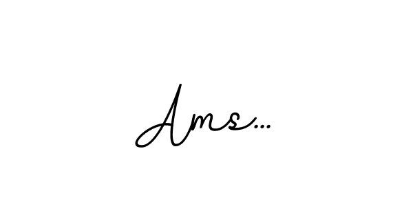 Ams... stylish signature style. Best Handwritten Sign (BallpointsItalic-DORy9) for my name. Handwritten Signature Collection Ideas for my name Ams.... Ams... signature style 11 images and pictures png