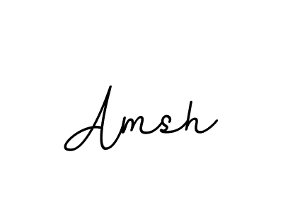 How to make Amsh signature? BallpointsItalic-DORy9 is a professional autograph style. Create handwritten signature for Amsh name. Amsh signature style 11 images and pictures png