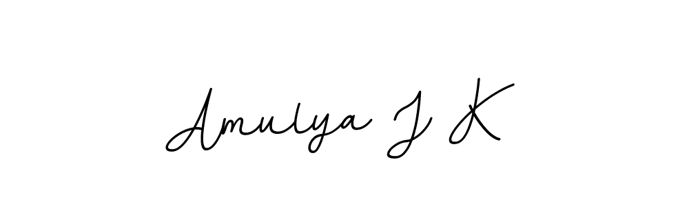 Make a beautiful signature design for name Amulya J K. Use this online signature maker to create a handwritten signature for free. Amulya J K signature style 11 images and pictures png