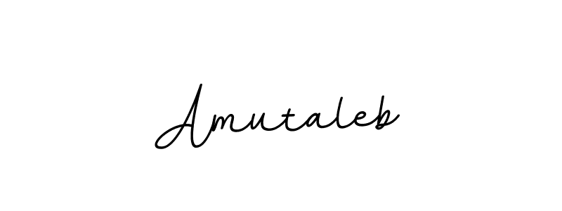 This is the best signature style for the Amutaleb name. Also you like these signature font (BallpointsItalic-DORy9). Mix name signature. Amutaleb signature style 11 images and pictures png