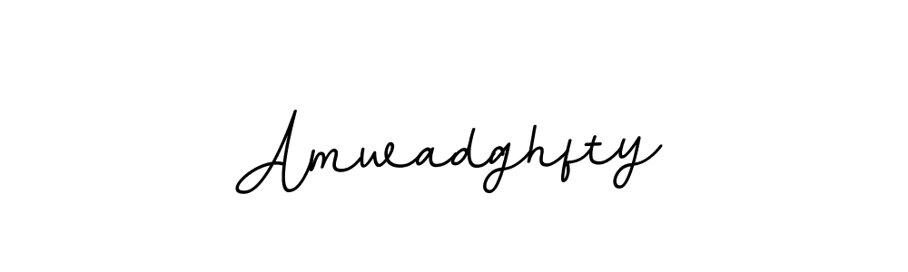 Use a signature maker to create a handwritten signature online. With this signature software, you can design (BallpointsItalic-DORy9) your own signature for name Amwadghfty. Amwadghfty signature style 11 images and pictures png