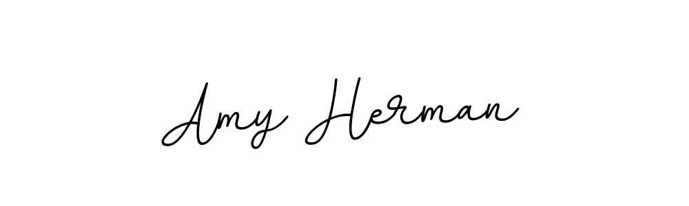 Design your own signature with our free online signature maker. With this signature software, you can create a handwritten (BallpointsItalic-DORy9) signature for name Amy Herman. Amy Herman signature style 11 images and pictures png