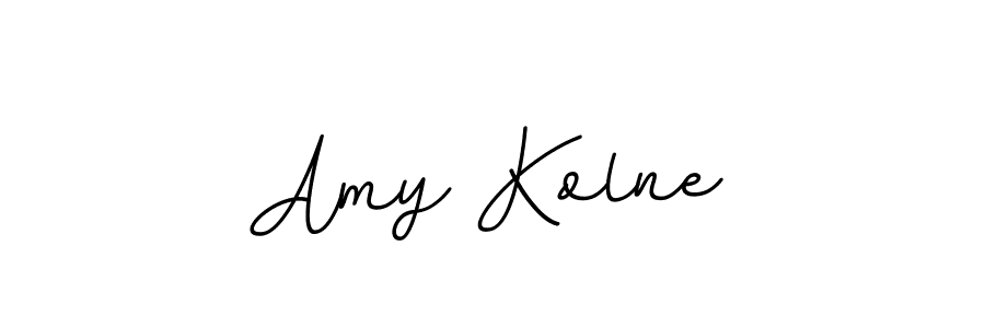 How to make Amy Kolne signature? BallpointsItalic-DORy9 is a professional autograph style. Create handwritten signature for Amy Kolne name. Amy Kolne signature style 11 images and pictures png