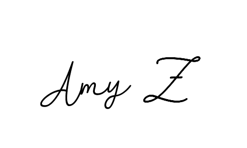 You should practise on your own different ways (BallpointsItalic-DORy9) to write your name (Amy Z) in signature. don't let someone else do it for you. Amy Z signature style 11 images and pictures png