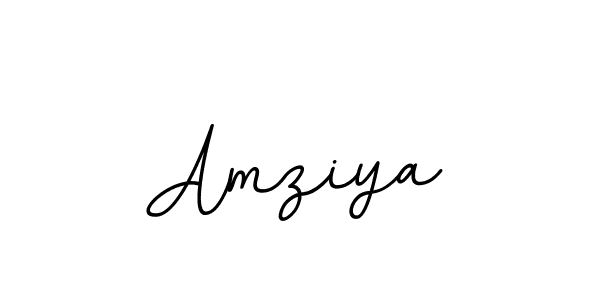 Use a signature maker to create a handwritten signature online. With this signature software, you can design (BallpointsItalic-DORy9) your own signature for name Amziya. Amziya signature style 11 images and pictures png