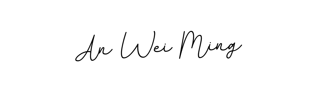It looks lik you need a new signature style for name An Wei Ming. Design unique handwritten (BallpointsItalic-DORy9) signature with our free signature maker in just a few clicks. An Wei Ming signature style 11 images and pictures png