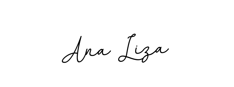 The best way (BallpointsItalic-DORy9) to make a short signature is to pick only two or three words in your name. The name Ana Liza include a total of six letters. For converting this name. Ana Liza signature style 11 images and pictures png