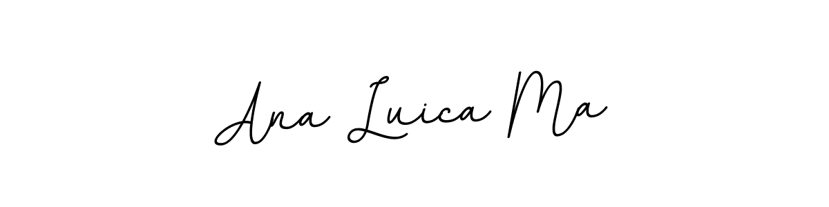 You can use this online signature creator to create a handwritten signature for the name Ana Luica Ma. This is the best online autograph maker. Ana Luica Ma signature style 11 images and pictures png