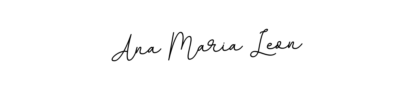 It looks lik you need a new signature style for name Ana Maria Leon. Design unique handwritten (BallpointsItalic-DORy9) signature with our free signature maker in just a few clicks. Ana Maria Leon signature style 11 images and pictures png