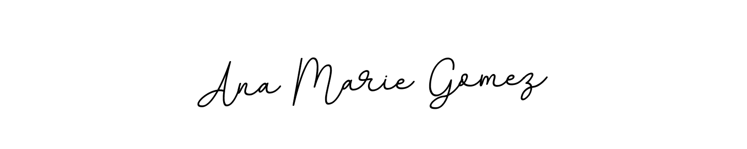The best way (BallpointsItalic-DORy9) to make a short signature is to pick only two or three words in your name. The name Ana Marie Gomez include a total of six letters. For converting this name. Ana Marie Gomez signature style 11 images and pictures png