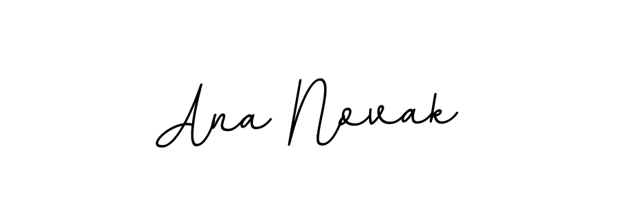 Ana Novak stylish signature style. Best Handwritten Sign (BallpointsItalic-DORy9) for my name. Handwritten Signature Collection Ideas for my name Ana Novak. Ana Novak signature style 11 images and pictures png