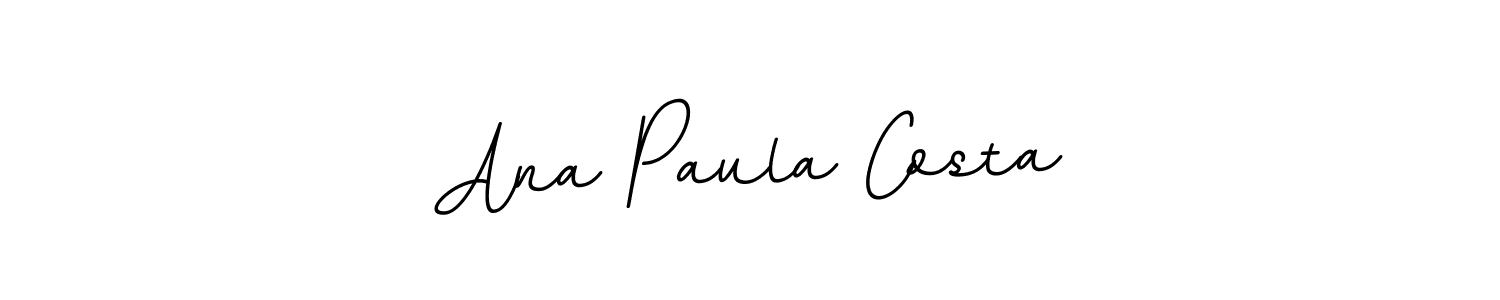 This is the best signature style for the Ana Paula Costa name. Also you like these signature font (BallpointsItalic-DORy9). Mix name signature. Ana Paula Costa signature style 11 images and pictures png