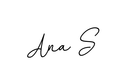 Also You can easily find your signature by using the search form. We will create Ana S name handwritten signature images for you free of cost using BallpointsItalic-DORy9 sign style. Ana S signature style 11 images and pictures png