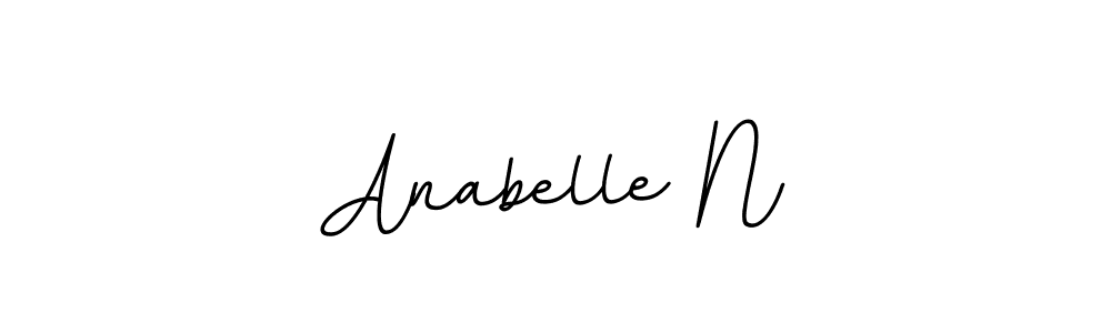 Also You can easily find your signature by using the search form. We will create Anabelle N name handwritten signature images for you free of cost using BallpointsItalic-DORy9 sign style. Anabelle N signature style 11 images and pictures png