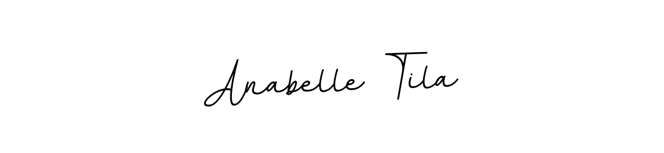 Use a signature maker to create a handwritten signature online. With this signature software, you can design (BallpointsItalic-DORy9) your own signature for name Anabelle Tila. Anabelle Tila signature style 11 images and pictures png