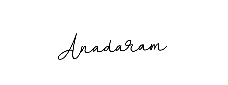 How to make Anadaram name signature. Use BallpointsItalic-DORy9 style for creating short signs online. This is the latest handwritten sign. Anadaram signature style 11 images and pictures png