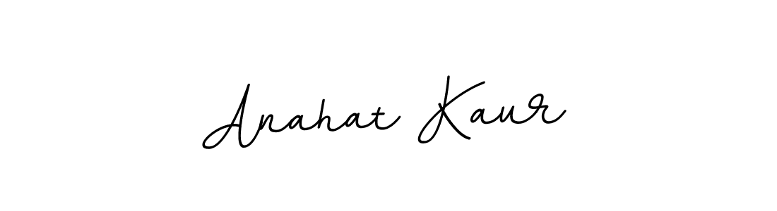 This is the best signature style for the Anahat Kaur name. Also you like these signature font (BallpointsItalic-DORy9). Mix name signature. Anahat Kaur signature style 11 images and pictures png