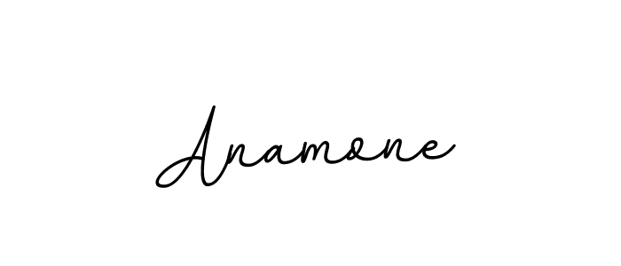 Create a beautiful signature design for name Anamone. With this signature (BallpointsItalic-DORy9) fonts, you can make a handwritten signature for free. Anamone signature style 11 images and pictures png