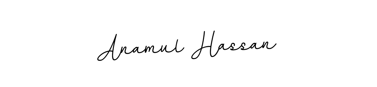 Anamul Hassan stylish signature style. Best Handwritten Sign (BallpointsItalic-DORy9) for my name. Handwritten Signature Collection Ideas for my name Anamul Hassan. Anamul Hassan signature style 11 images and pictures png