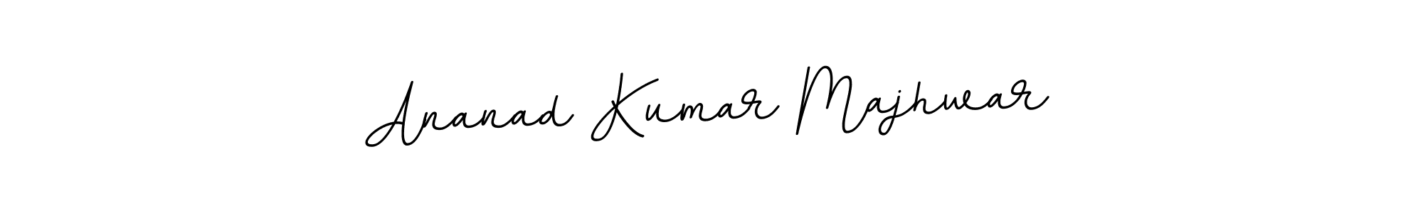 You should practise on your own different ways (BallpointsItalic-DORy9) to write your name (Ananad Kumar Majhwar) in signature. don't let someone else do it for you. Ananad Kumar Majhwar signature style 11 images and pictures png