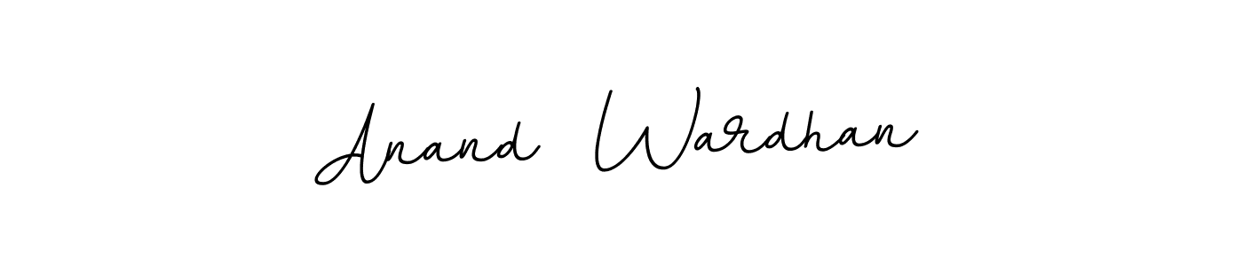 Also You can easily find your signature by using the search form. We will create Anand  Wardhan name handwritten signature images for you free of cost using BallpointsItalic-DORy9 sign style. Anand  Wardhan signature style 11 images and pictures png