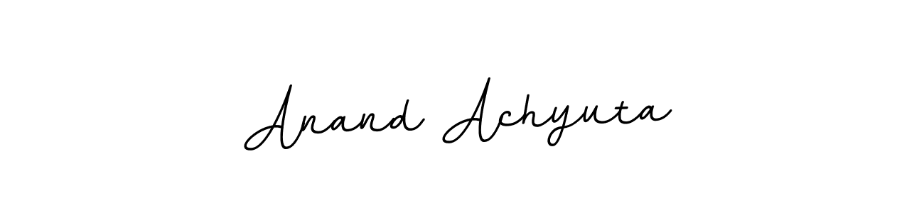 if you are searching for the best signature style for your name Anand Achyuta. so please give up your signature search. here we have designed multiple signature styles  using BallpointsItalic-DORy9. Anand Achyuta signature style 11 images and pictures png