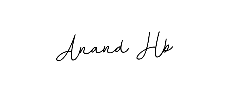 How to make Anand Hb signature? BallpointsItalic-DORy9 is a professional autograph style. Create handwritten signature for Anand Hb name. Anand Hb signature style 11 images and pictures png