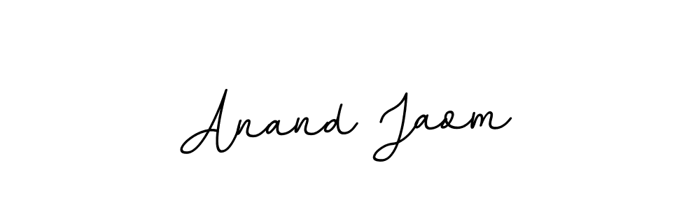 Design your own signature with our free online signature maker. With this signature software, you can create a handwritten (BallpointsItalic-DORy9) signature for name Anand Jaom. Anand Jaom signature style 11 images and pictures png