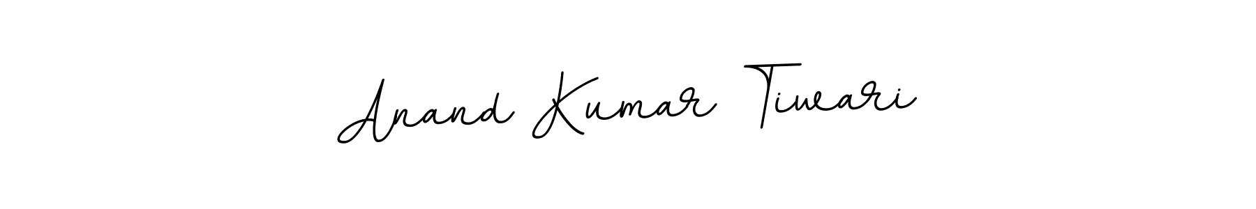 Make a beautiful signature design for name Anand Kumar Tiwari. With this signature (BallpointsItalic-DORy9) style, you can create a handwritten signature for free. Anand Kumar Tiwari signature style 11 images and pictures png