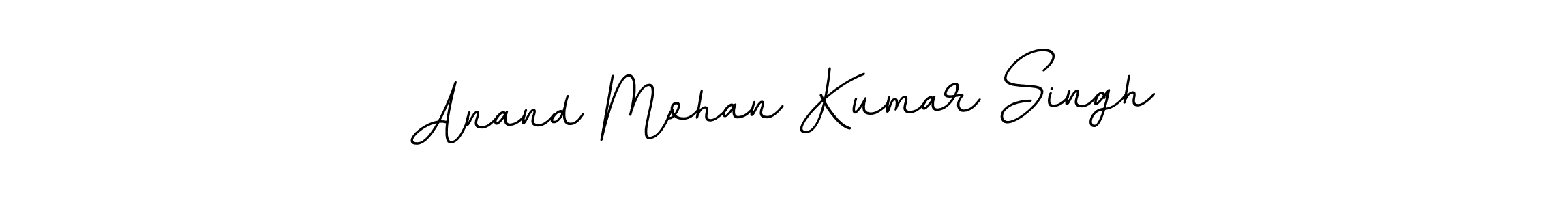 You should practise on your own different ways (BallpointsItalic-DORy9) to write your name (Anand Mohan Kumar Singh) in signature. don't let someone else do it for you. Anand Mohan Kumar Singh signature style 11 images and pictures png