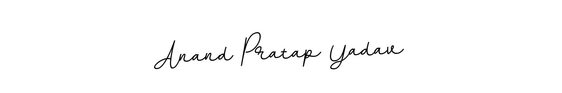 Use a signature maker to create a handwritten signature online. With this signature software, you can design (BallpointsItalic-DORy9) your own signature for name Anand Pratap Yadav. Anand Pratap Yadav signature style 11 images and pictures png