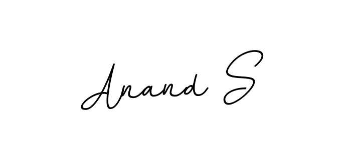 Anand S stylish signature style. Best Handwritten Sign (BallpointsItalic-DORy9) for my name. Handwritten Signature Collection Ideas for my name Anand S. Anand S signature style 11 images and pictures png