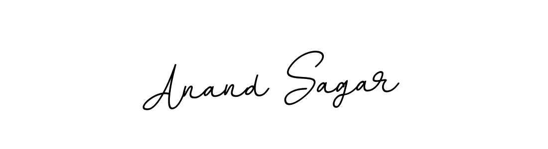 Create a beautiful signature design for name Anand Sagar. With this signature (BallpointsItalic-DORy9) fonts, you can make a handwritten signature for free. Anand Sagar signature style 11 images and pictures png