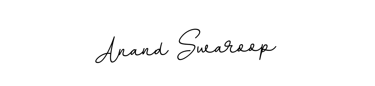 Make a beautiful signature design for name Anand Swaroop. With this signature (BallpointsItalic-DORy9) style, you can create a handwritten signature for free. Anand Swaroop signature style 11 images and pictures png