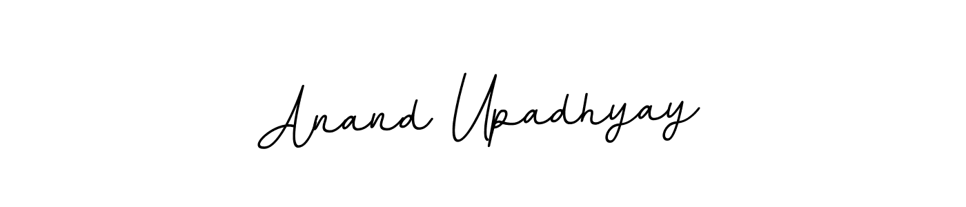 Create a beautiful signature design for name Anand Upadhyay. With this signature (BallpointsItalic-DORy9) fonts, you can make a handwritten signature for free. Anand Upadhyay signature style 11 images and pictures png