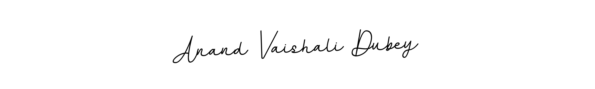 Anand Vaishali Dubey stylish signature style. Best Handwritten Sign (BallpointsItalic-DORy9) for my name. Handwritten Signature Collection Ideas for my name Anand Vaishali Dubey. Anand Vaishali Dubey signature style 11 images and pictures png