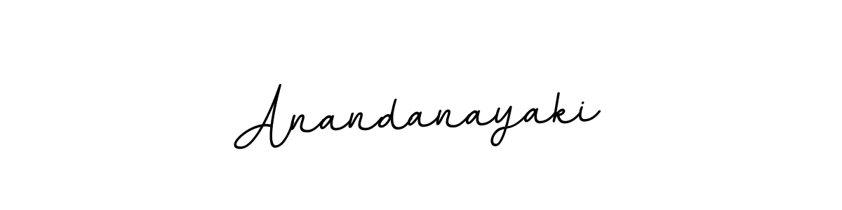 Use a signature maker to create a handwritten signature online. With this signature software, you can design (BallpointsItalic-DORy9) your own signature for name Anandanayaki. Anandanayaki signature style 11 images and pictures png