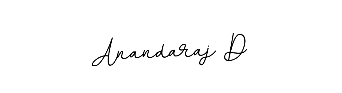 Anandaraj D stylish signature style. Best Handwritten Sign (BallpointsItalic-DORy9) for my name. Handwritten Signature Collection Ideas for my name Anandaraj D. Anandaraj D signature style 11 images and pictures png