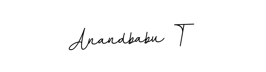 Make a beautiful signature design for name Anandbabu T. Use this online signature maker to create a handwritten signature for free. Anandbabu T signature style 11 images and pictures png