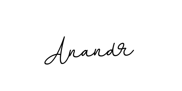 Make a beautiful signature design for name Anandr. Use this online signature maker to create a handwritten signature for free. Anandr signature style 11 images and pictures png