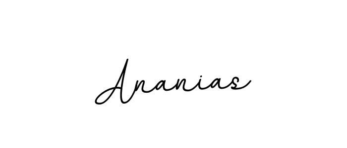 Use a signature maker to create a handwritten signature online. With this signature software, you can design (BallpointsItalic-DORy9) your own signature for name Ananias. Ananias signature style 11 images and pictures png