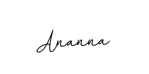 Ananna stylish signature style. Best Handwritten Sign (BallpointsItalic-DORy9) for my name. Handwritten Signature Collection Ideas for my name Ananna. Ananna signature style 11 images and pictures png